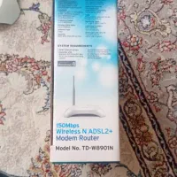 مودم adsl tplink w8901n تک آنتن|مودم و تجهیزات شبکه|گنبد کاووس, |دیوار