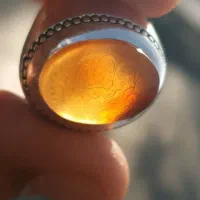 انگشتر صدوقی عقیق خط برجسته ناب یمنی|جواهرات|تهران, افسریه جنوبی|دیوار