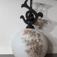 چراغ آویز آشپزخانه اتاق خواب حباب نقاشی خارجی