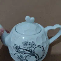 قوری چینی|قوری، کتری، قهوه‌ساز دستی|قم, محمد آباد|دیوار