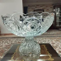 میوه خوری بزرگ کریستال امریکایی  طرح ستاره|ظروف سرو و پذیرایی|تهران, دروس|دیوار
