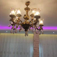 لوستر|لوستر و چراغ آویز|مشکین‌دشت, |دیوار
