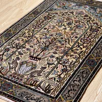 فرش تمام ابریشم طرح محراب گلدانی|فرش|تهران, سلسبیل جنوبی|دیوار