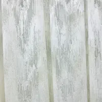 پرده شیک عروس به همراه میل پرده و پشت شیشه ای|پرده، رانر، رومیزی|رفسنجان, |دیوار