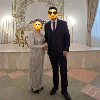 مجلسی لباس کارشده شیک دوخت