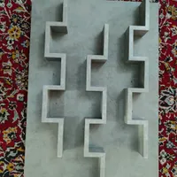جای دکوری دیواری|کتابخانه، شلف، قفسه‌های دیواری|رشت, کوی یخ|دیوار