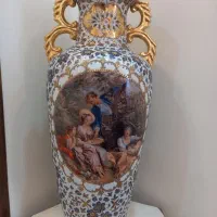 گلدان کار دست به همراه پایه