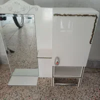 باکس آینه دار روشویی، کاملا سالم و نو