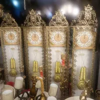 ساعت ایستاده برنز و طرح برنز