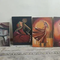 تابلوها تماما کار دست خودم