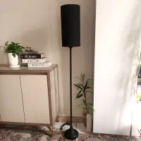 آباژور ایستاده فلزی   مدل امپریال با شید استوانه