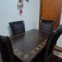 درحد نو بدون شکستگی سالم بخاطر کمبود جا|میز و صندلی غذاخوری|سورک, |دیوار