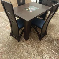 میز نهارخوری ۴ نفره ناهار خوری با صندلی