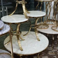 میزعسلی.میز.جلومبلی. میز بار. بوفه حصیری