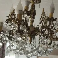 لوستر ۱۰شوله|لوستر و چراغ آویز|مراغه, |دیوار