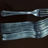 چنگال میوه خوری استیل ۱۸ عدد|ظروف سرو و پذیرایی|کرج, شهرک یاس جنوبی|دیوار