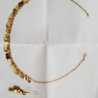 طلا گردنبند و گوشواره