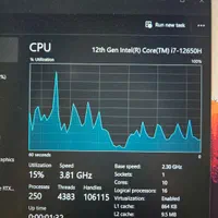 لپتاپ گیمینگ ایسوس Tuf Dash F15|رایانه همراه|تهران, شهرک گلها|دیوار