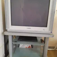 تلویزیون سامسونگ ۲۹ اینچ کره ای با میز تلویزیون|تلویزیون و پروژکتور|کرج, گلشهر|دیوار