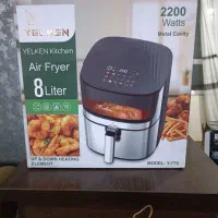 سرخ کن بدون روغن یلکن 8لیتری درحدنو