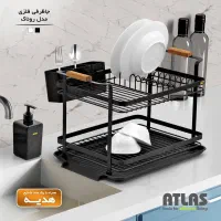 آبچکان  جاظرفی کنار سینگ دوطبقه ای فلزی|آب‌چکان و نظم‌دهنده ظروف|تهران, امام حسین|دیوار