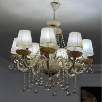 دوعدد لوستر۸شاخه