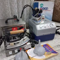 فروش۲عدد اتو بخار سیلتر ماکان اطو بخار۴ لیتر خیاطی