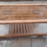 میز عسلی چوب نراد