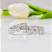 حلقه ست نقره روکش طلا عیار ۹۲۵ کد 5 کارگاه نقره|بدلیجات|تبریز, |دیوار