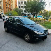 206 مشکی مدل ۹۳ تک برگ سند تیپ ۵