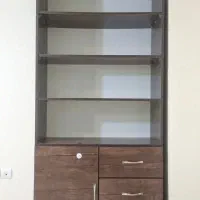 کتابخانه mdf در حد نو|کتابخانه، شلف، قفسه‌های دیواری|کرج, گوهردشت|دیوار