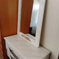 فروش ۳ عدد آیینه و کنسول در حد نو|بوفه، ویترین، کنسول|کازرون, |دیوار