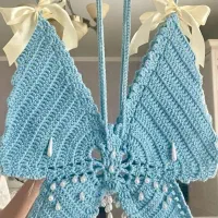 تاپ بافتنی پروانه