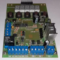 کنترلر ۲ محور استپ استپر سرو موتور جایگزین PLC