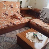 مبلمان ال شرکتی روکش دار درحد تمیز|مبلمان خانگی و میز عسلی|تهران, امامت|دیوار