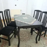 میز و صندلی ناهارخوری ۴ نفره|میز و صندلی غذاخوری|قائم‌شهر, |دیوار