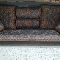 پشتی ترمه یزد ست خان نشین ۷ تیکه|پشتی|یزد, |دیوار