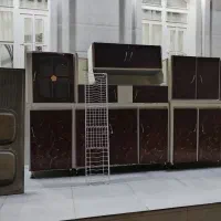 کابینت فلزی جنس ضخیم|مصالح و تجهیزات ساختمان|برازجان, |دیوار