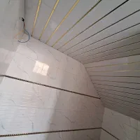 اجرا ونصب سقف سرویس وحمام سقف کاذب60x60اسمان مجازی