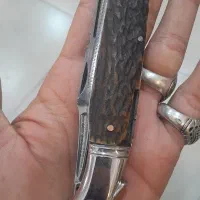 چاقو محمد ندرلو سفارشی|کلکسیون اشیاء عتیقه|ازنا, |دیوار