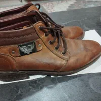 کفش بوت چرم طبیعی سایز۴۰|کیف، کفش، کمربند|تهران, نعمت‌آباد|دیوار