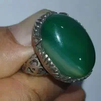 انگشتر شرطه نقره قدیم اودست ساز