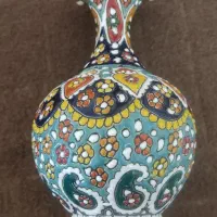 دکوری ،ساعت،گدان میناکاری|صنایع دستی و سایر لوازم تزئینی|قم, نیروگاه|دیوار
