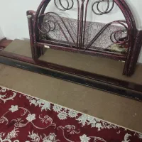 تخت تک نفره فلزی