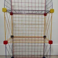 قفسه فلزی ۳ طبقه