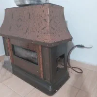 بخاری گاز سوز مدل شومینه ای|بخاری، هیتر، شومینه|خمام, |دیوار