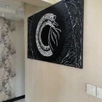 تابلو نقاشی کالیگرافی دکوراتیو|تابلو، نقاشی، عکس|همدان, |دیوار