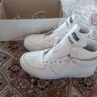 کتانی ساق دار nike jordan سفید