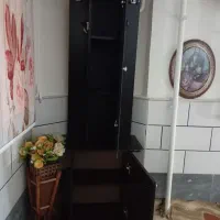 جاکفشی اینه دار،جای آویز لباس هم دارد|جاکفشی، کمد، دراور|ساوه, |دیوار