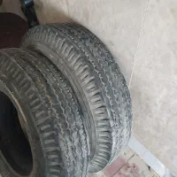 فروش یک جفت لاستیک نیسان با تیوپ سالم|قطعات یدکی و لوازم جانبی|کبودرآهنگ, |دیوار